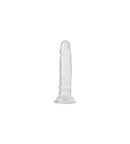 Şeffaf Fosforlu Silikon Dildo 13 cm
