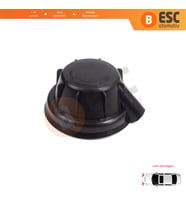 Renault 9 R9 L42 1981-1993 7701029560 İçin Ön Far Toz Koruma Arka Plastik Kapağı