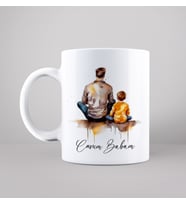 Canım Babam Baba & Oğul Tasarımlı Kupa