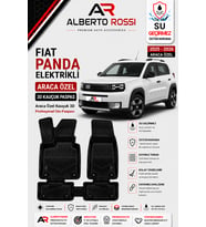 FIAT PANDA ELEKTRİKLİ 2025 - 2026 Araca Özel Kauçuk 3D Profesyonel Oto Paspası
