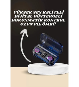 Yeni Nesil Akıllı Saat Bluetooth Kulaklık Kampanyası Dijital Göstergeli Powerbankli