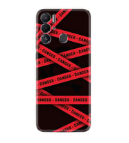 Tecno Pova Neo Kılıf Resimli Desenli Baskılı Silikon Danger 1372