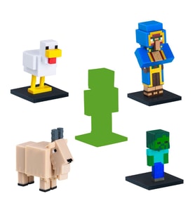 Minecraft 3D Toppeez 5'li Figür Seti MC2240 Model 1