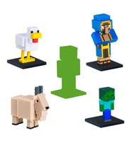 Minecraft 3D Toppeez 5'li Figür Seti MC2240 Model 1