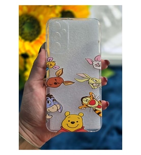 Samsung Galaxy A04S Uyumlu Baskılı Şeffaf Telefon Kılıfı