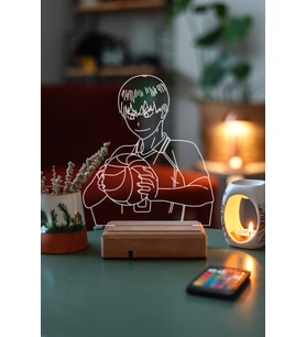Haikyuu Tobio Kageyama 16 Renk Gece Lambası