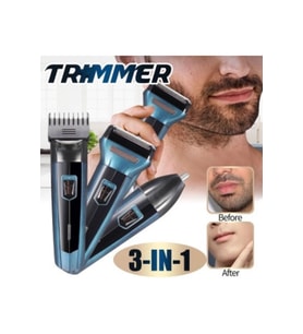 Çok Amaçlı Erkek Bakım Seti, Saç, Sakal, Ense ve Burun Tıraş Makinesi