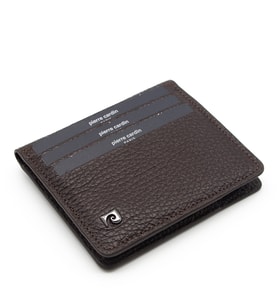 Pierre Cardin Kahve Floater Deri Cüzdanı 0206A42