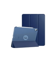 iPad Air 11 inç 6. Nesil M2 Çip Uyumlu Akıllı Smart Cover Tablet Kılıfı (Lacivert)