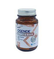Osende Çinko & Bakır Takviye Gıda 60 Kapsül