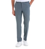 Mavi Regular Fit Çizgili Yandan Cepli Kumaş Pantolon