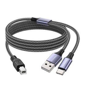 ZR361 Ads 501 Type-C 2 İn 1 Yazıcı Kablosu