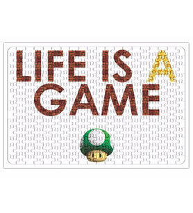 Life's A Game Mario Puzzle 240 Parça Yapboz