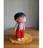 Gilbert Bebek Amigurumi Oyuncak El Yapımı Oyuncak Bebek