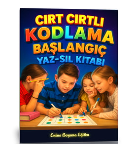 Cırt Cırtlı Kodlama Başlangıç YAZ-SİL Kitabı