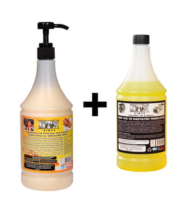 Kumlu El Temizleme Kremi ( Sabunu) 1 kg & Alkollü intercooler temizleme sıvısı 500 Ml