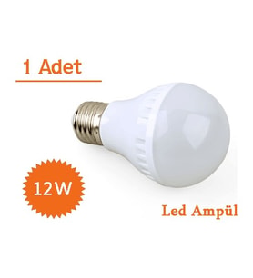 12W Enerji Tasarruflu Led Ampul