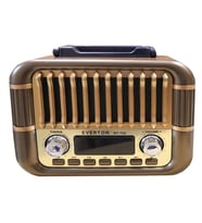 Everton RT-722 Şarjlı Dijital Göstergeli Nostaljik Radyo( Bluetooth-USB-SD-FM)