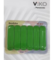 Viko Kardelen No. 7 Kenar Çita / Kordon - 12'Li Takim (Beyaz)