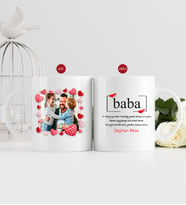 BK Gift Kişiye Özel Babalar Günü Hediyesi Fotoğraflı Kupa Bardak-101