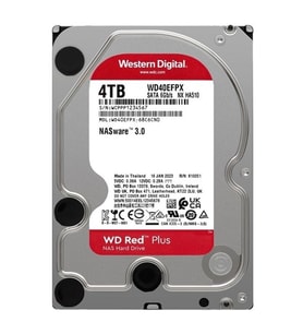 WD 4TB RED WD40EFPX 256MB 5400RPM SATA-3 GÜVENLİK DİSKİ