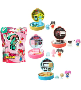 NessiWorld Taşınabilir Dollhouse Figür Sürpriz Paket