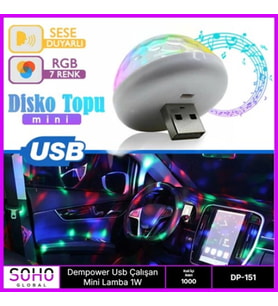 Usb Mini LED 4W RPG ÖZELLİKLİ