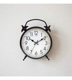 Siyah Metal Duvar Saati, 30 Cm Büyük Boy, Sessiz Mekanizmalı, Dekoratif, Salon, Ev Ofis Için