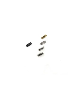 5X10 MM DESENLİ DERİ BİLEKLİK ARA APARATI (100 GRAM) (Siyah)