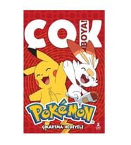 Pokemon Çok Boya Çıkartmalı Dev Boyama Kitabı Doğan Çocuk