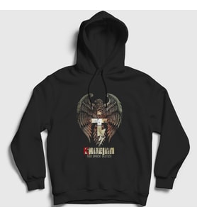 Presmono Unisex Siyah Callejon Man Spricht Deutsch Kapüşonlu Sweatshirt 427190tt