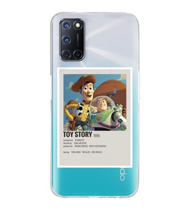 Oppo A52/A72/A92 Uyumlu Toy Story Minimalist Poster Desenli Şeffaf Telefon Kılıfı