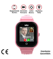 Wiky Watch 4S Pembe Akıllı Çocuk Saati