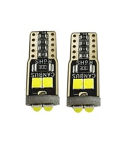 Dekoratif led ampul T10-6SMD 3030 CANBUS 12V çift beyaz / LAAM865