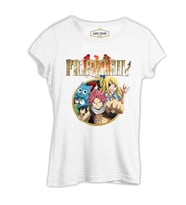 Fairy Tail Beyaz Kadın Tshirt