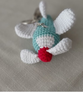 Amigurumi Uçak Anahtarlık