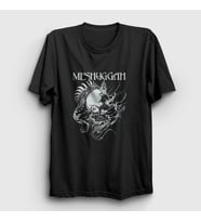 Presmono Unisex Siyah Spine Head Meshuggah T-Shirt 164793tt