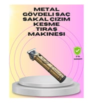 Mey İthalat® Güçlü Motorlu, 4 Kılavuz Taraklı Kompakt Saç Kesme Makinesi – Uzun Pil Ömürlü