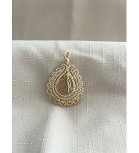 TUĞRA 925 AYAR GÜMÜŞ KOLYE UCU