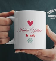 Kişiye Özel İsimli Yılbaşı Kupası