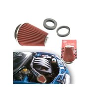 Hava Filtresi Tuning 2aparatlı Krom Kırmızı