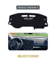 RENAULT Megane 4 TORPİDO KORUMA HALISI GRİ KENAR