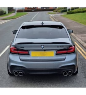 Bmw G30 5 Seris Uyumlu  M4 Style Cam Üstü 2017-2021 Spoiler