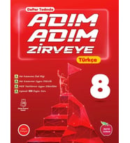 NEWTON 8.SINIF ADIM ADIM ZİRVEYE TÜRKÇE ETKİNLİKLİ SORU BANKASI