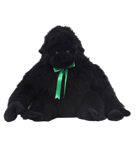 Tüylü Goril Siyah Peluş 75 cm
