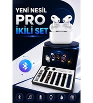 2025 Model Akıllı Saat ve Yeni Nesil Pro Bluetooth Kulaklık ANC Özelliği