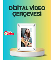 Hediyelik Dijital Çerçeve – 7 İnç IPS Ekranlı, 4GB Hafızalı, Hoparlörlü