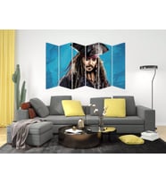 KARAYİP KORSANLARI JACK SPARROW MDF TABLO-3420 MODEL-B
