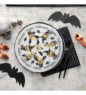 Keramika Halloween Happy 2 Servis Tabağı 26 Cm 19946