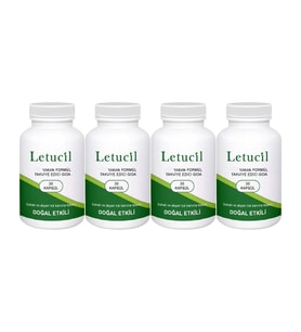 Letucil 30 Kapsül - 4 Kutu